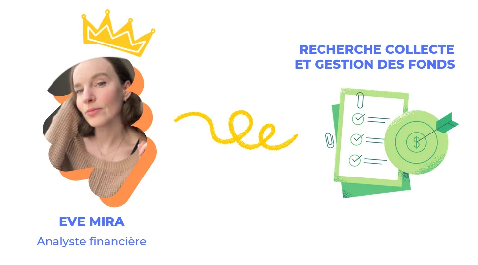 Eve Mira, analyste financière, chargée de la recherche, collecte et gestion des fonds