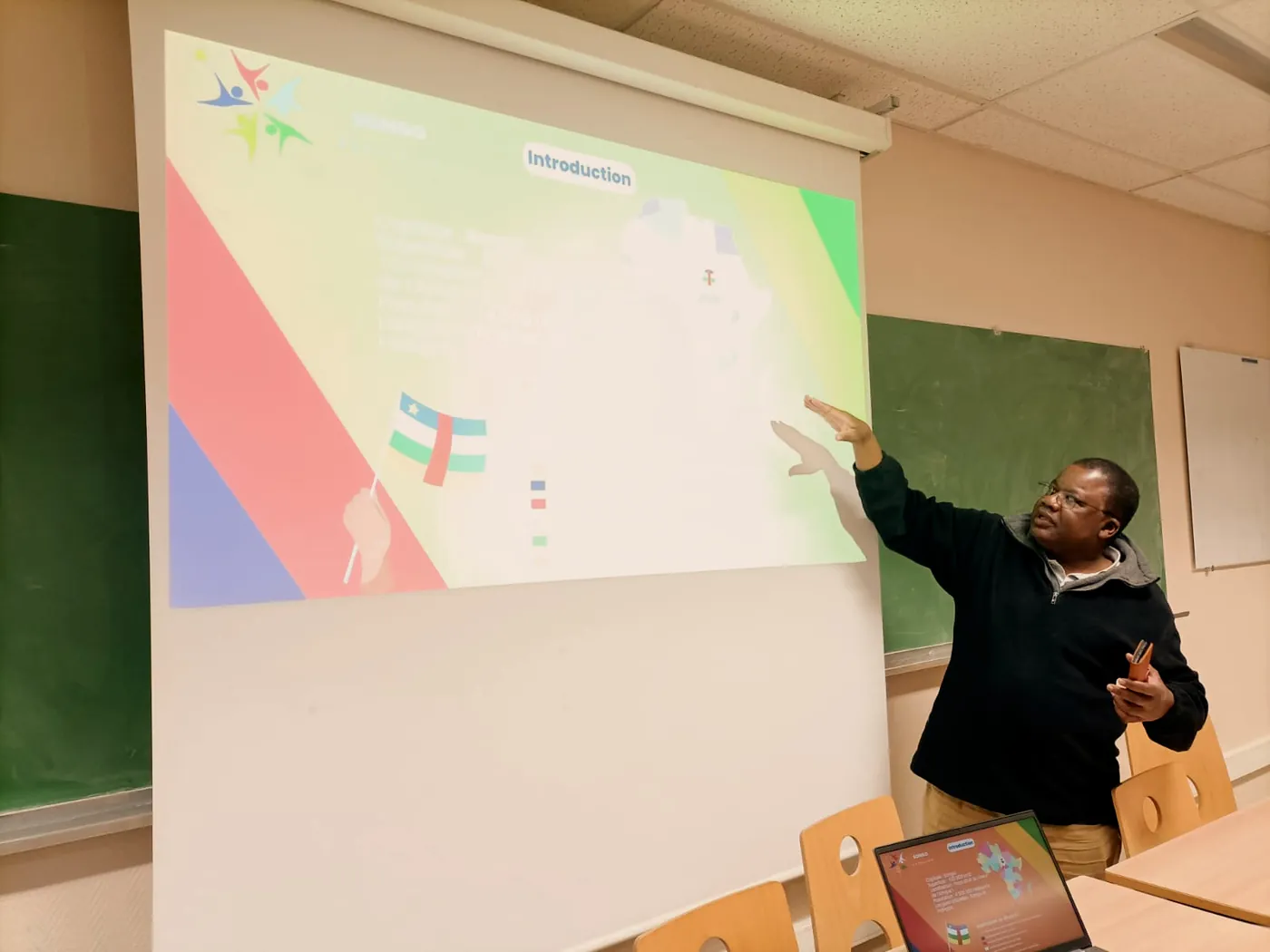 Présentation de l'association aux étudiants